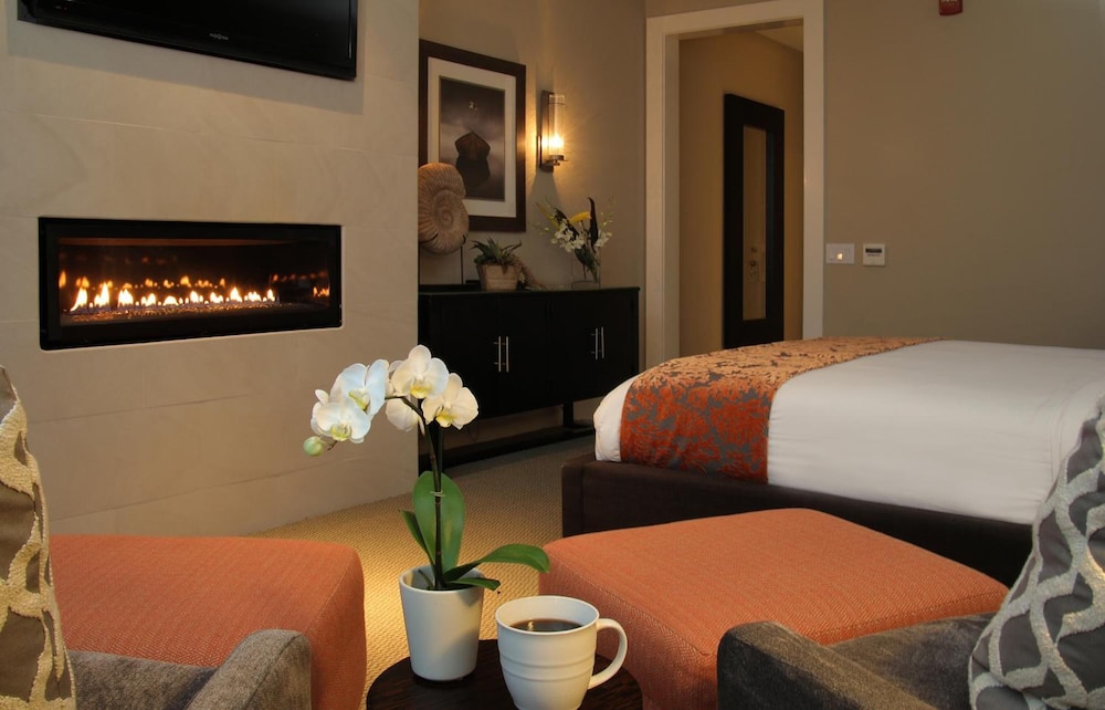 Deluxe Room, 1 King Bed, Fireplace (Patio) photo 2