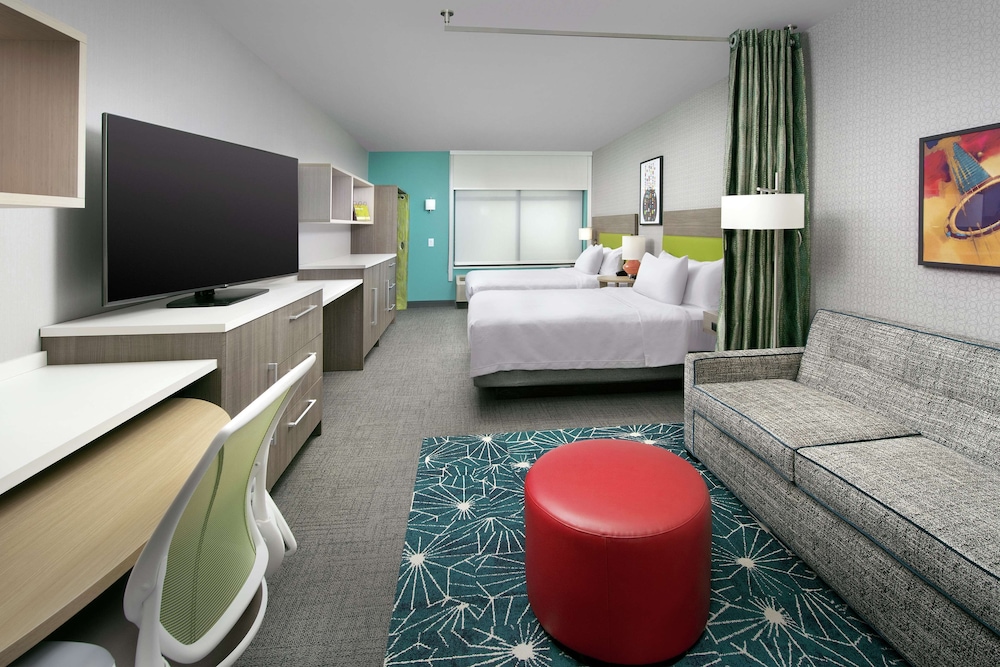 Studio, 2 Queen Beds, Accessible (Hearing)