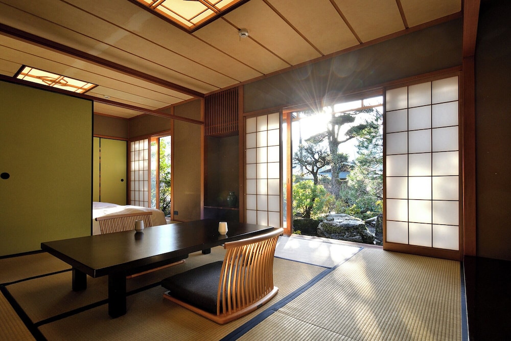 带半室外浴缸的和式客房 {Kiyomizu},禁烟
