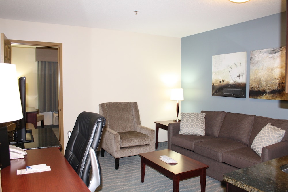 Suite, 1 King Bed, Non Smoking, Refrigerator & Microwave photo 2