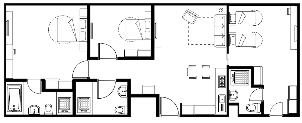 Club Room, 2 Bedrooms - Photo 5