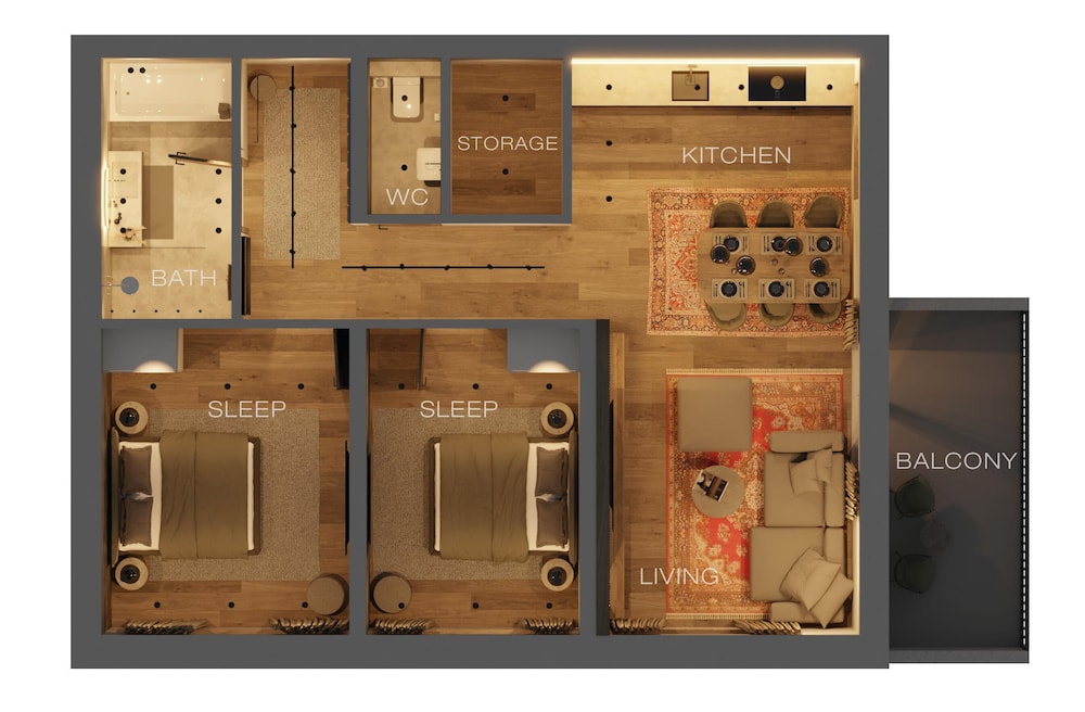 Deluxe Apartment photo 2