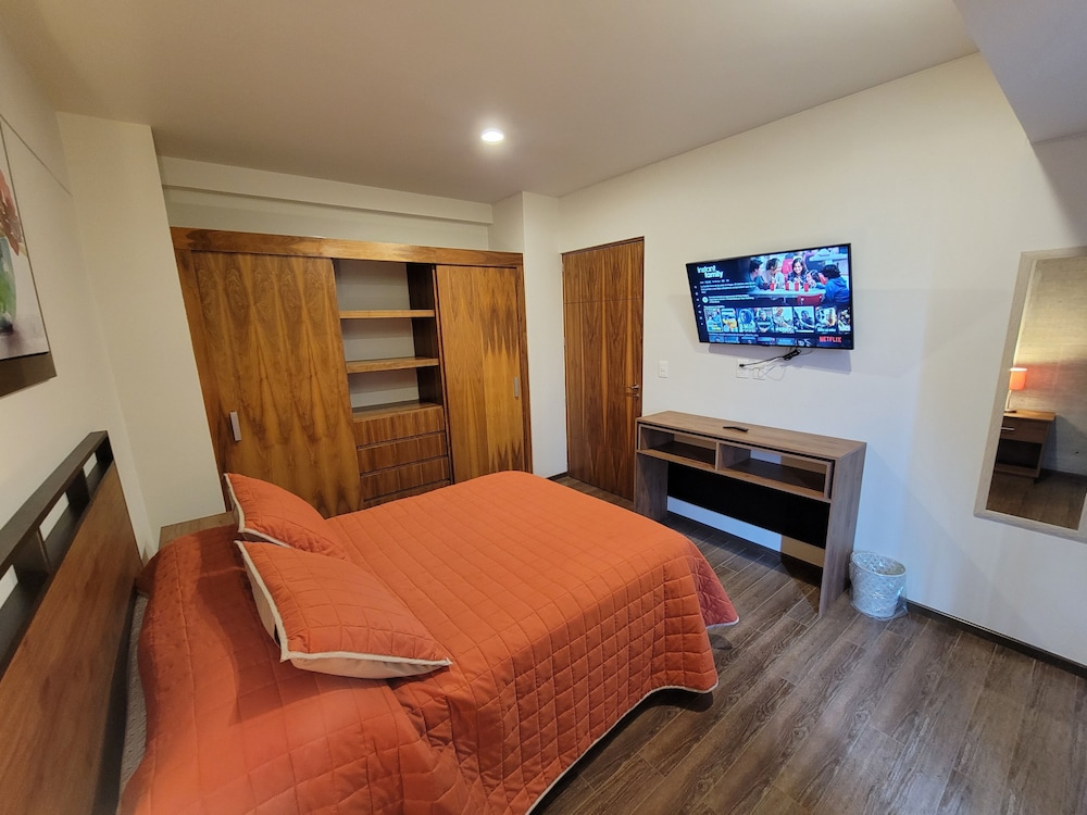 Basic Double Room, Balcony, City View