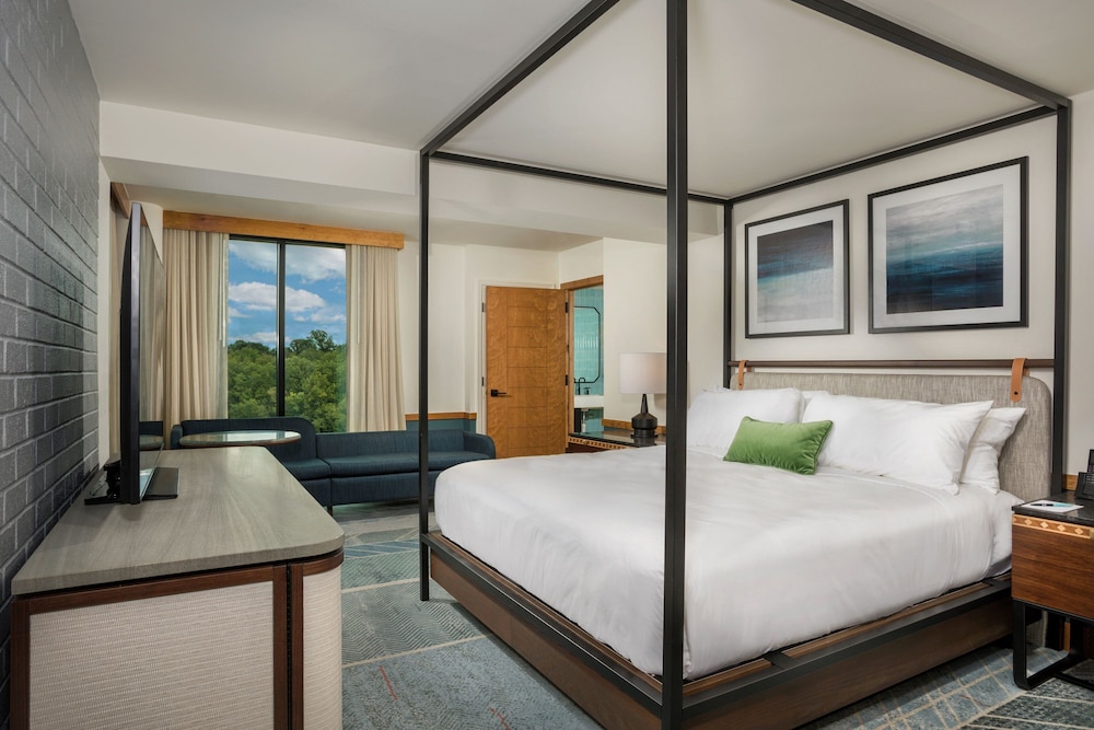 Deluxe Room, 1 King Bed, Partial Lake View - Photo 4