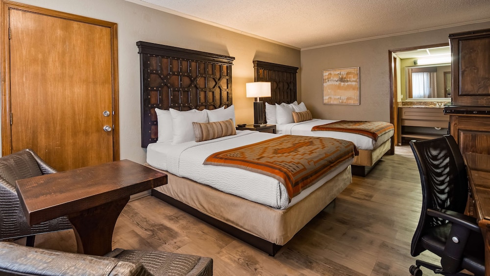 Standard Room, 2 Queen Beds, Non Smoking, Refrigerator & Microwave