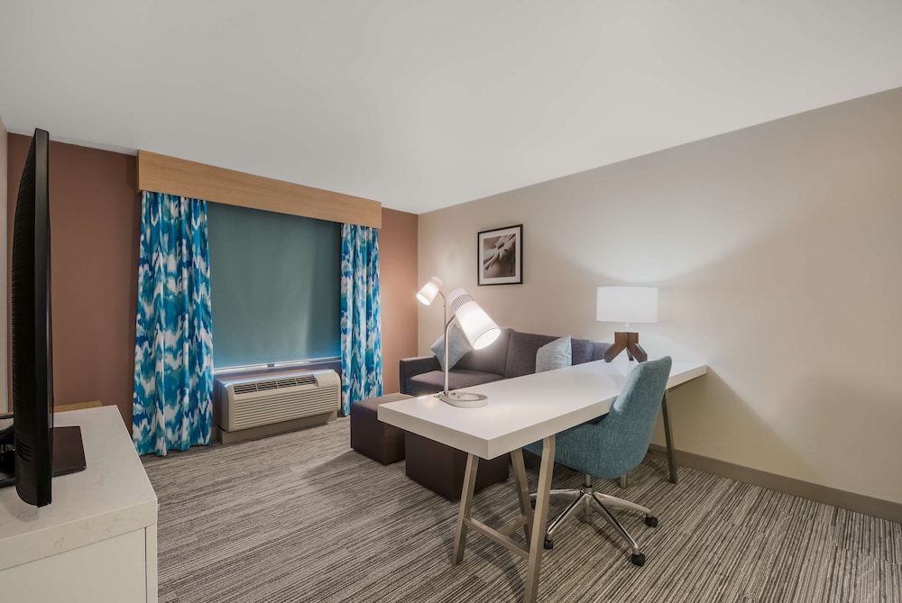 Suite, 1 King Bed, Accessible (Mobility & Hearing, 3X3 Shower) photo 2