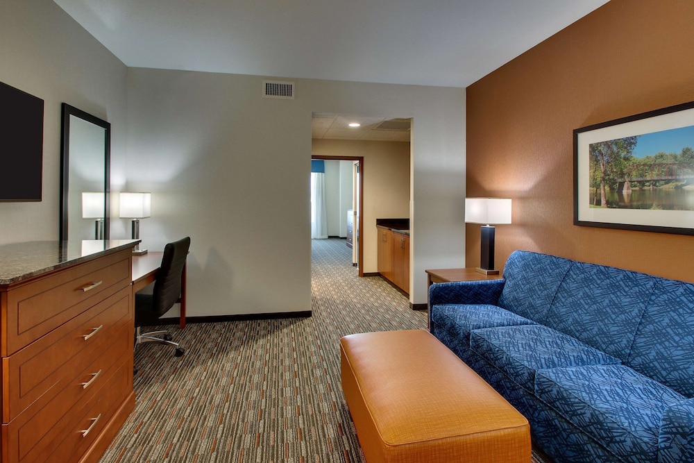 Suite, 2 Queen Beds, Accessible, Refrigerator & Microwave (Sofabed, 2 Rooms, Hearing, Tub)