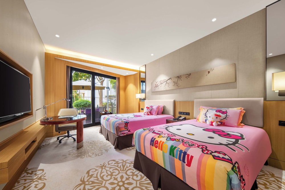 Haiyu Courtyard Family Theme Room (Twin beds Room)