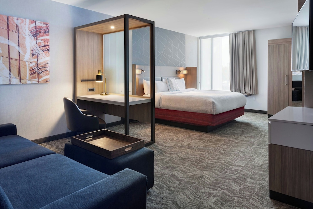 Suite, 1 King Bed, Non Smoking, Corner (Hearing Accessible)