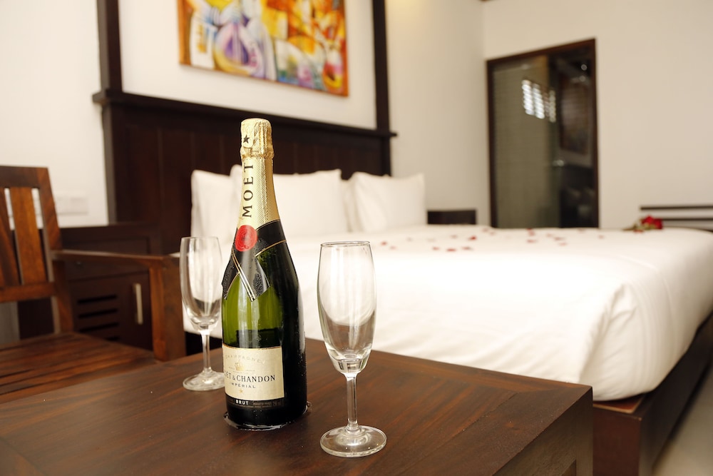 Luxuriöses Doppelzimmer, 1 Doppelbett, Meerblick, direkt am Meer