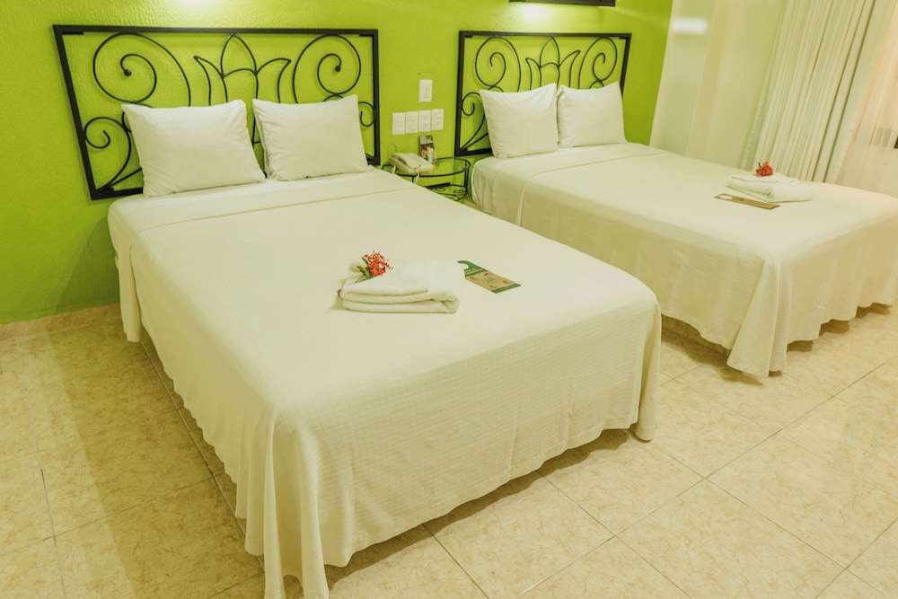 Economy Double Room, 2 Double Beds, Non Smoking