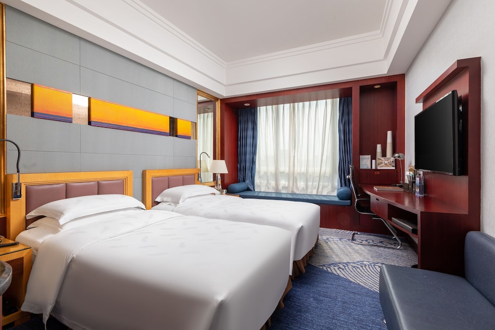 Deluxe City View Twin Bed Room