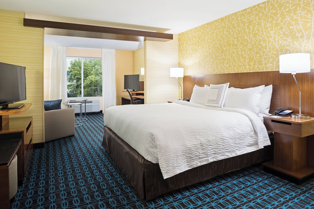 Suite, 1 King Bed with Sofa bed (Mobility/Hearing Accessible, Tub)