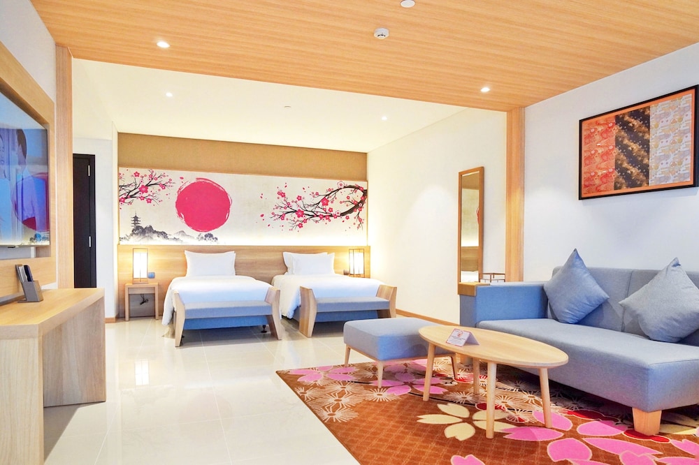 Premium Family Panoramic Ocean View - Quad room, Onsen,  Water Park Inclusive photo 2
