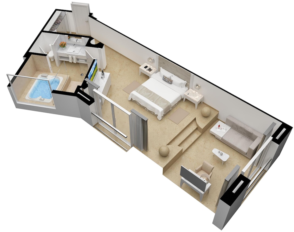 Royale Junior Suite Ocean View - King Size Bed - Photo 2