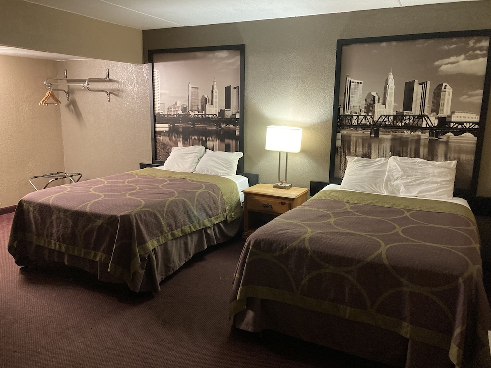 Room, 2 Double Beds, Smoking, Refrigerator & Microwave photo 2