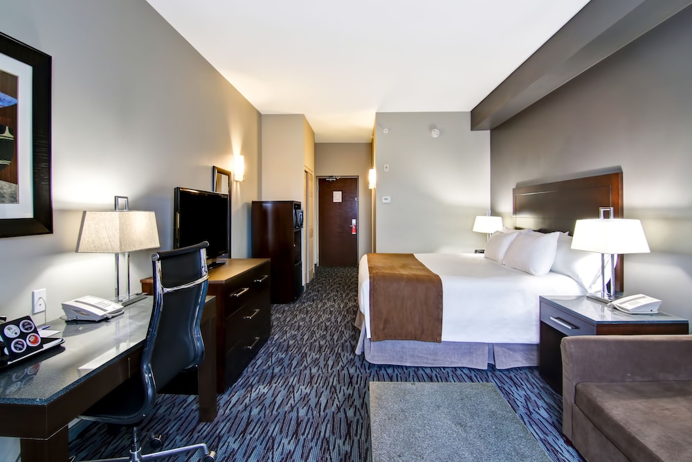 Business Room, 1 King Bed, Non Smoking, Refrigerator & Microwave photo 3