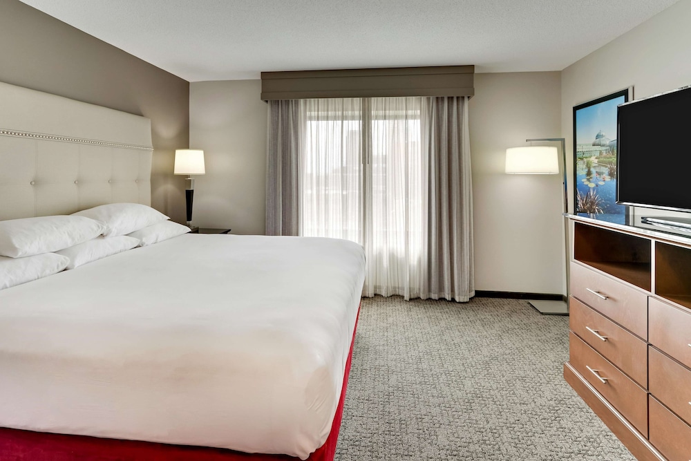 Suite, 1 King Bed with Sofa bed, Refrigerator & Microwave (Hearing Accessible, Upper Floor) photo 3