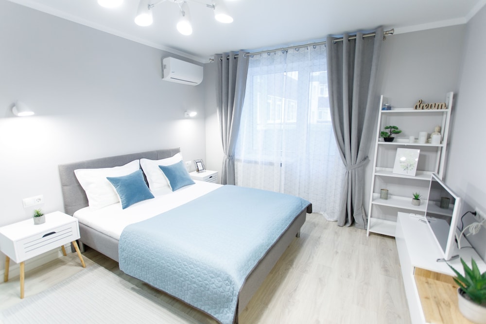 Luxury Apartment, 1 King Bed, Non Smoking, Kitchen