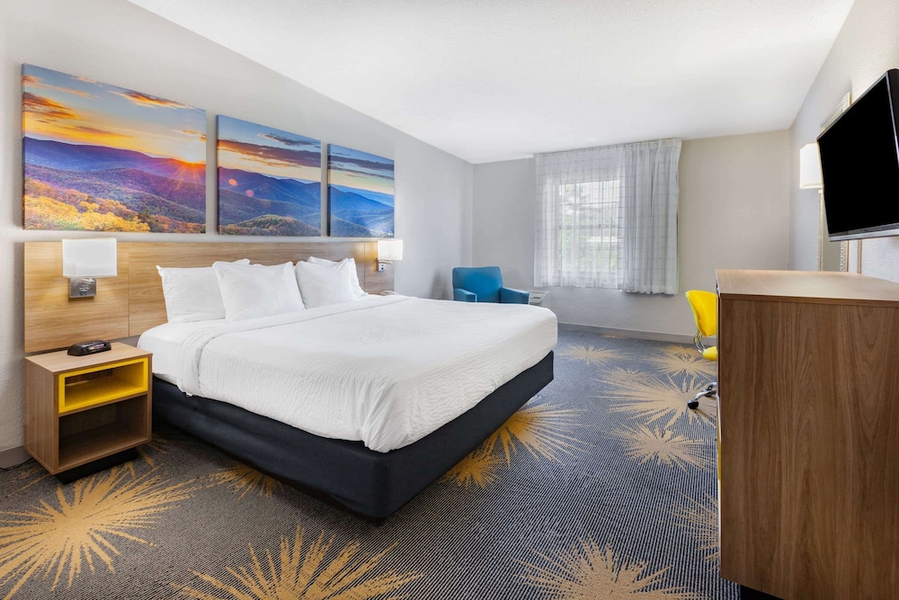 Standard Room, 1 King Bed, Non Smoking at Days Inn by Wyndham Roanoke/Hollins Near I-81 in Roanoke
