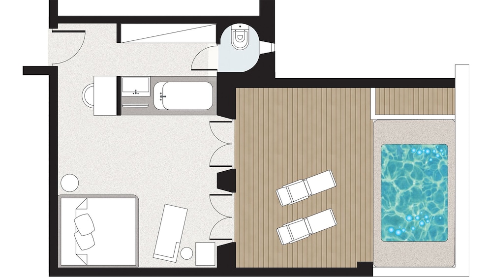 Luxury Bungalow with outdoor Hydro-massage Bathtub - Photo 3