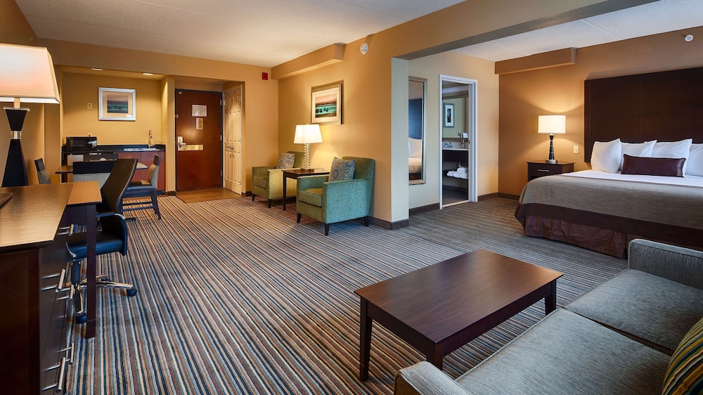 Executive Suite, 1 King Bed, Non Smoking, Refrigerator & Microwave (With Sofabed)