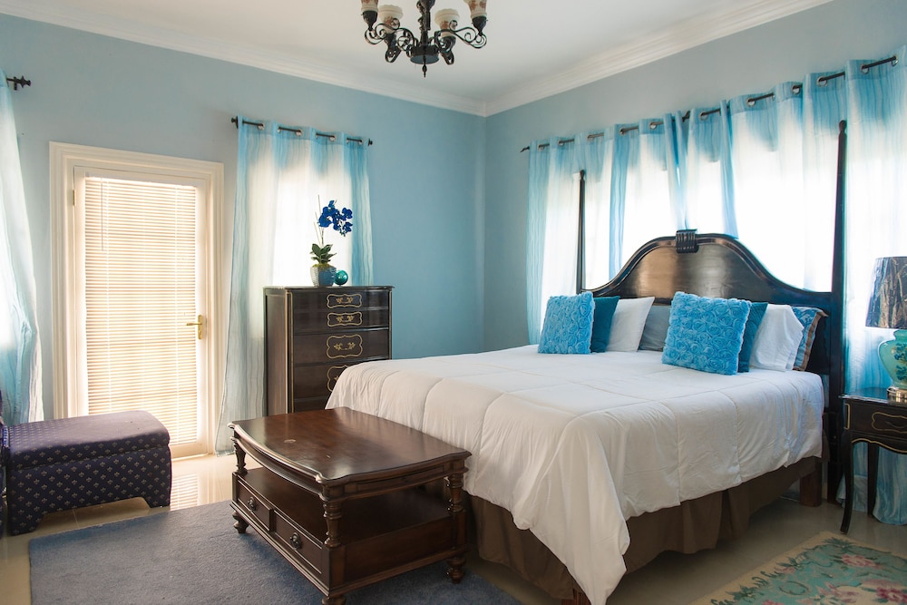 Room, 1 King Bed, Balcony, Ground Floor (Blue Room) photo 2