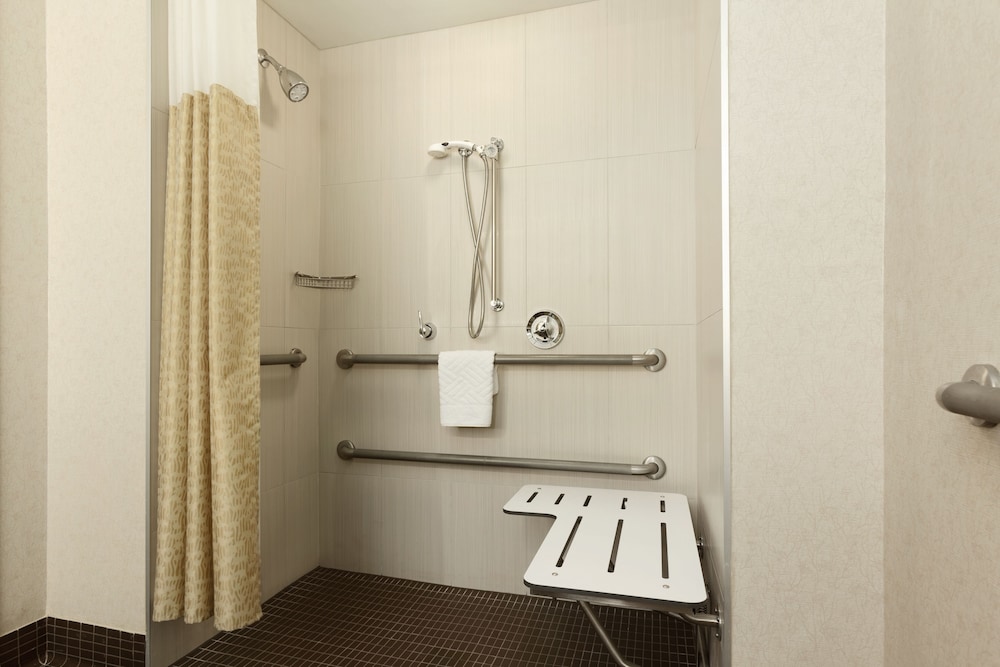 One King Bed Premium Roll In Shower