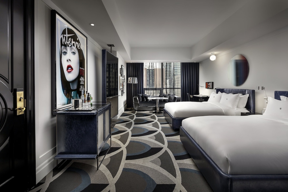 The Grace, Guest Room, 2 Queen, Urban View