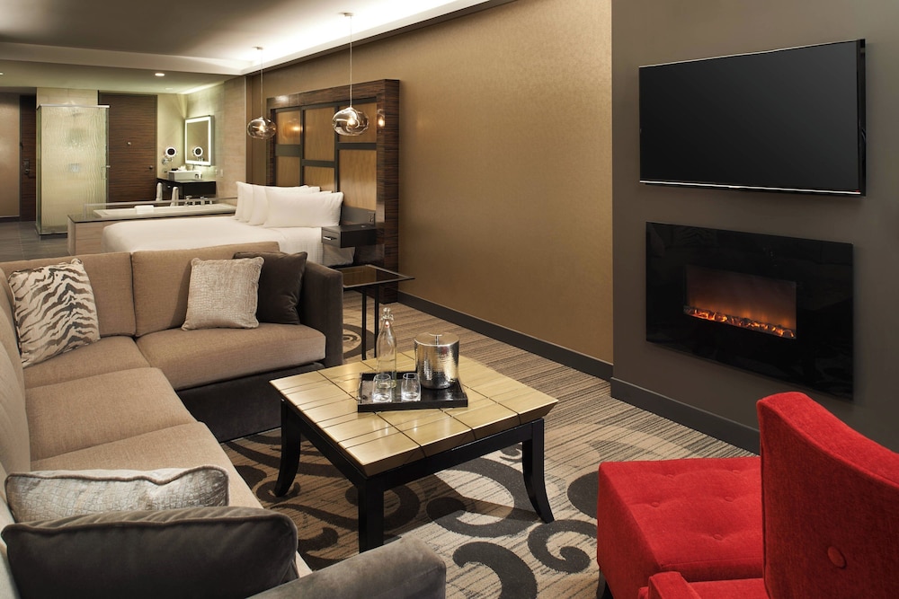 Suite, 1 King Bed with Sofa bed, City View (Mobility Accessible, Roll-in Shower) photo 1