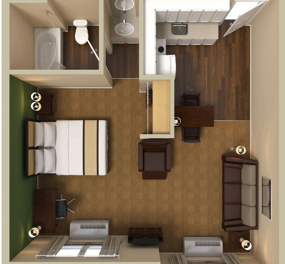 Suite, 1 King Bed with Sofa bed, Non Smoking - Photo 3