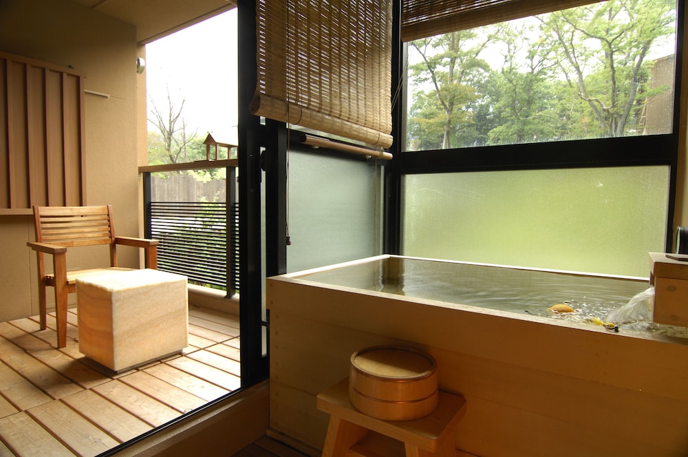 Twin Room, For 2 People, Semi Open-Air Bath - Photo 3