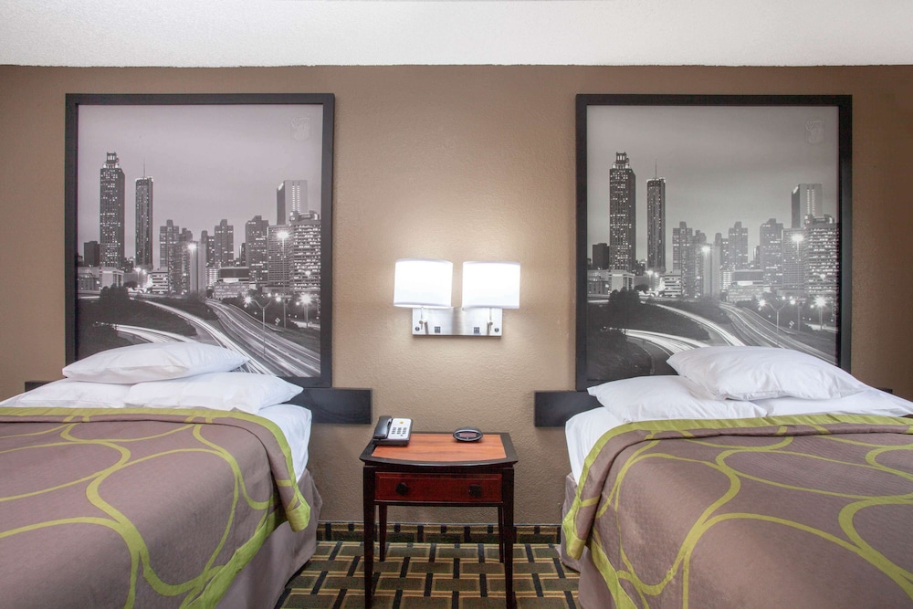 Double Room, 2 Double Beds, Smoking - Photo 2