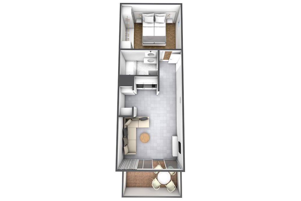 Royal Apartment, Sea View  AP1 ROYAL SV A22RFS (SVIC)