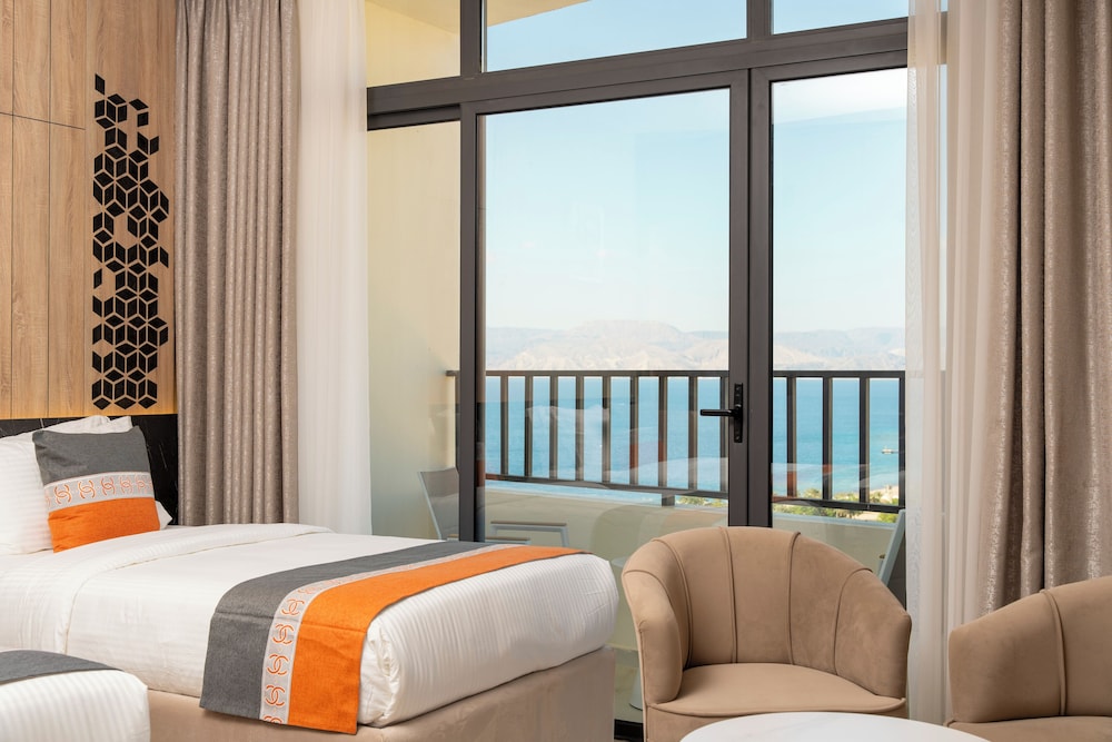 Deluxe Twin Room, Beach View
