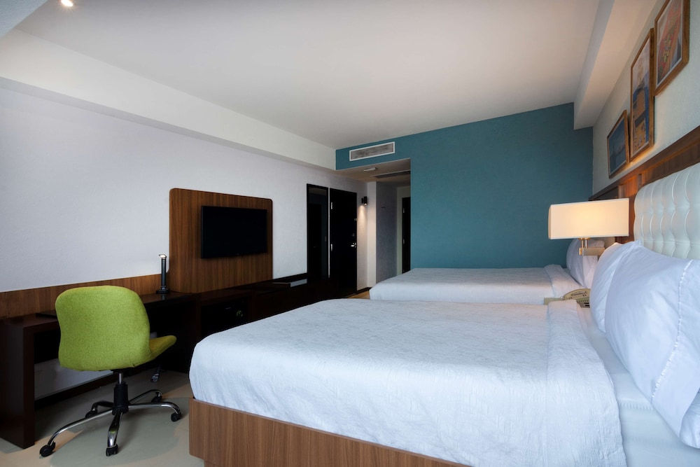 Room, 2 Double Beds, Refrigerator - Photo 1