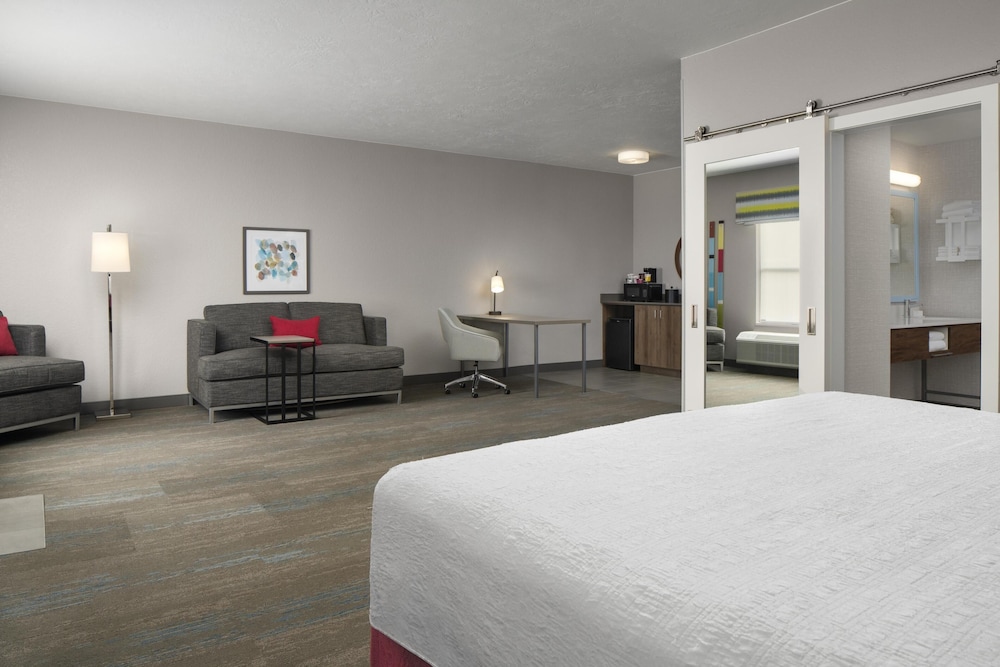 Suite, 1 King Bed, Non Smoking, Refrigerator & Microwave - Photo 3