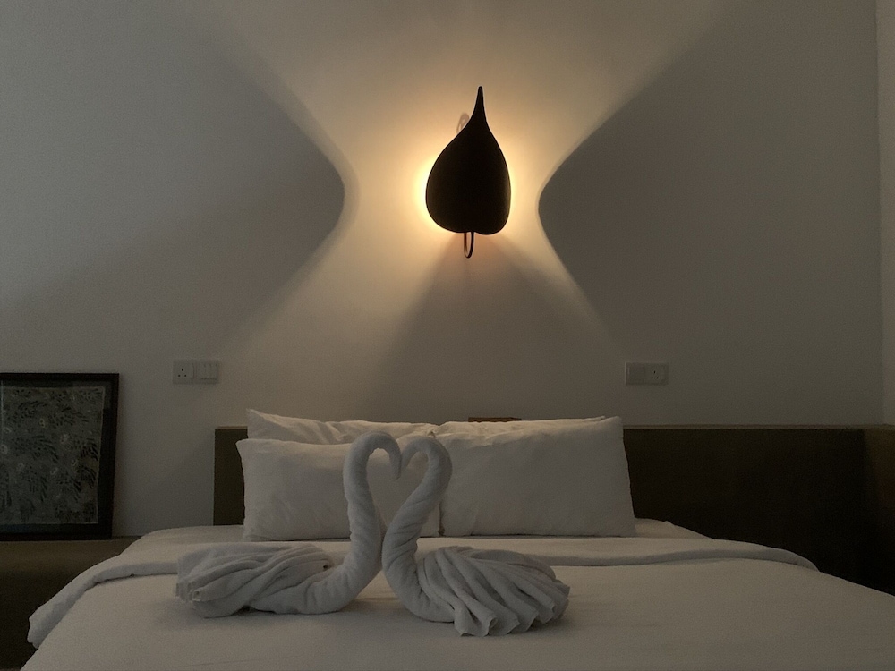 Deluxe Dreibettzimmer, 1 Schlafzimmer, Gartenblick