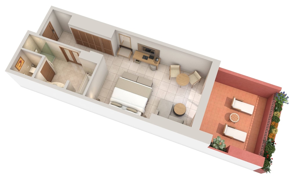 Room, 1 King Bed with Sofa bed (Balcony)