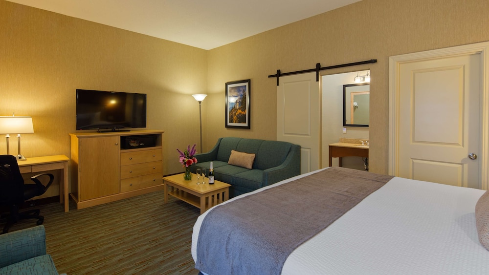 Suite, 1 King Bed, Non Smoking, Refrigerator & Microwave photo 3