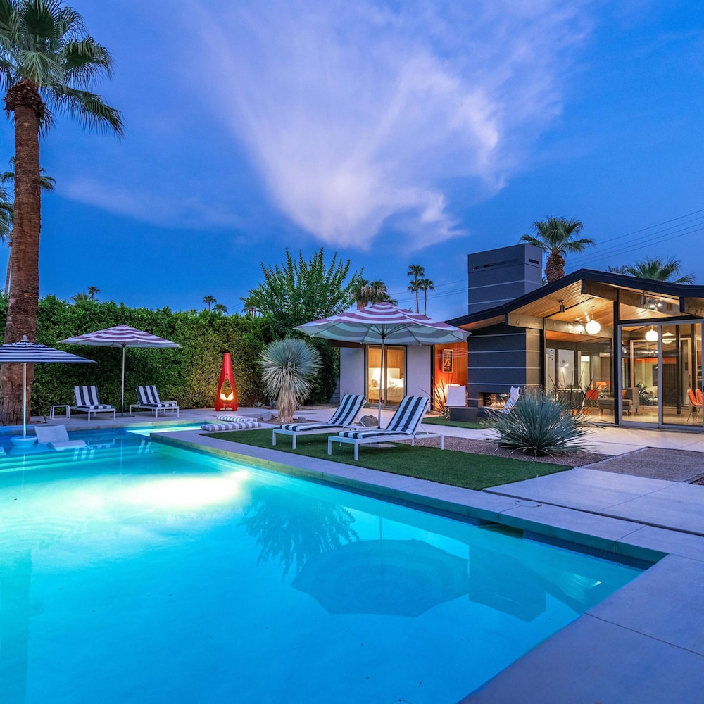 5 Palms Desert Eichler - Mid-century Modern w Pool, Billede 17