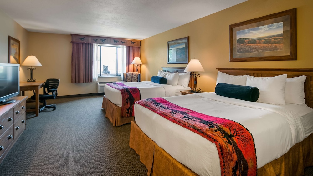 Standard Room, 2 Queen Beds, Non Smoking, Refrigerator & Microwave