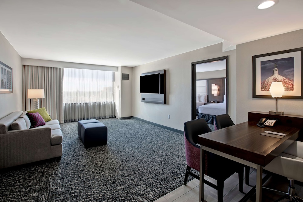 Suite, 2 Double Beds, Accessible (Mobility & Hearing, Roll-in Shower) at Embassy Suites By Hilton Oklahoma City Northwest in Oklahoma City