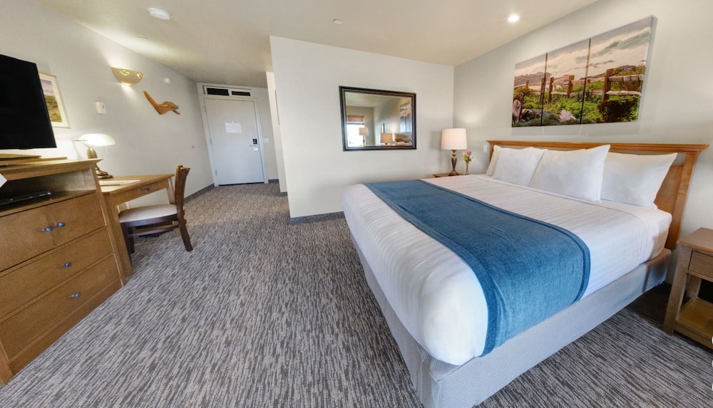 Room, 1 King Bed, Fireplace, Oceanfront photo 2