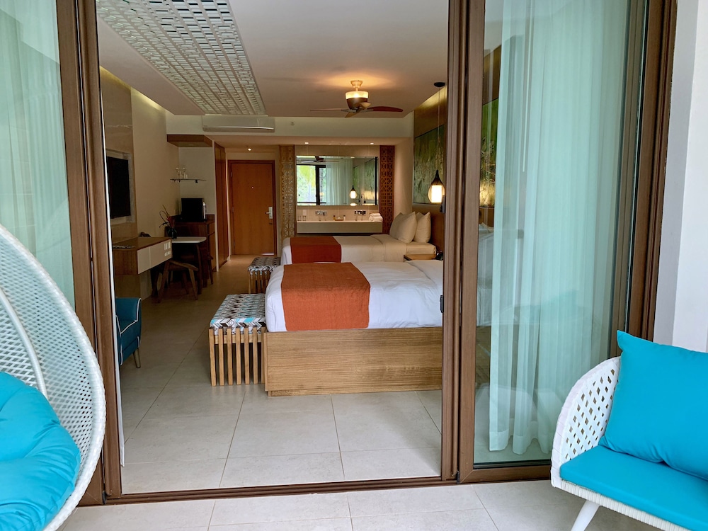 Junior Suite, 2 Camas Queen, Vista al Jardín