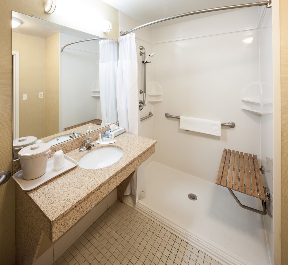 Room, 1 King Bed (Mobility/Hearing Access, Roll-In Shwr) photo 2