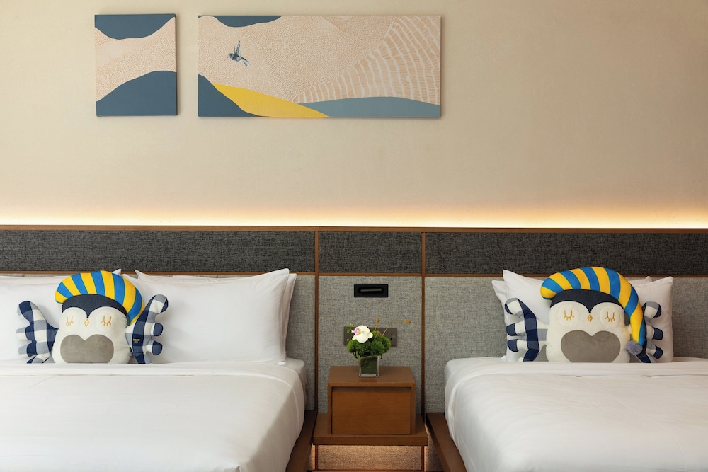 Premium Room, 2 Double Beds, Courtyard View (Private Hot Spring) photo 2
