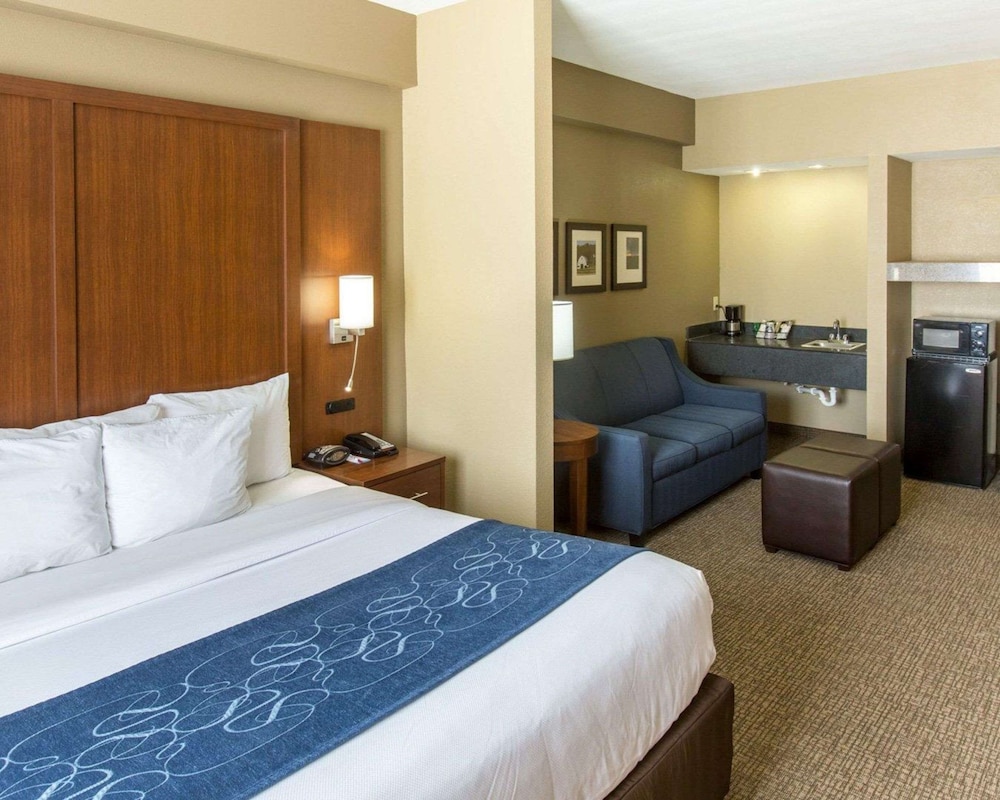 Suite, 1 King Bed with Sofa bed, Non Smoking, Jetted Tub - Photo 2