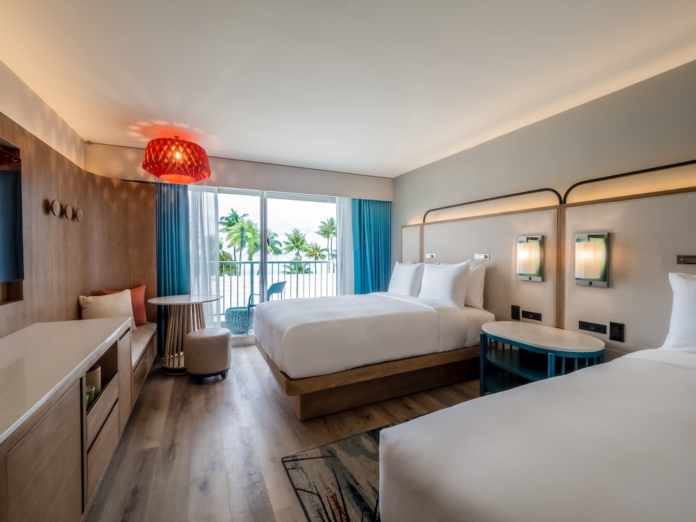 Premium Room, 2 Double Beds, Garden View