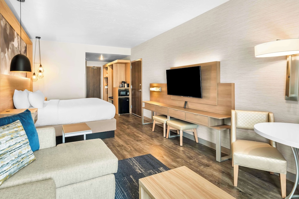 Suite, 1 King Bed, Non Smoking, Refrigerator & Microwave (Walk-in Shower;with Sofabed) - Photo 3